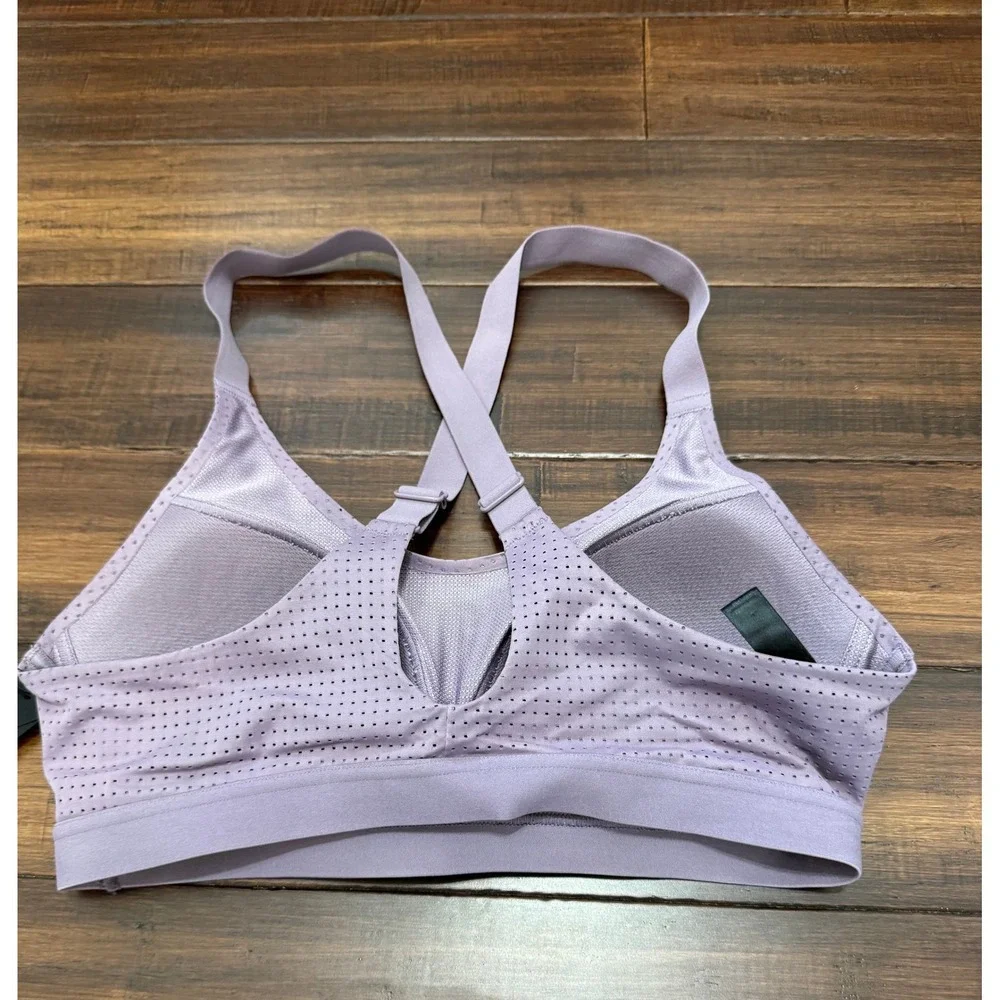VSX Victoria's Secret Lightweight Mesh Sports Bra Purple Medium Support 34B NEW